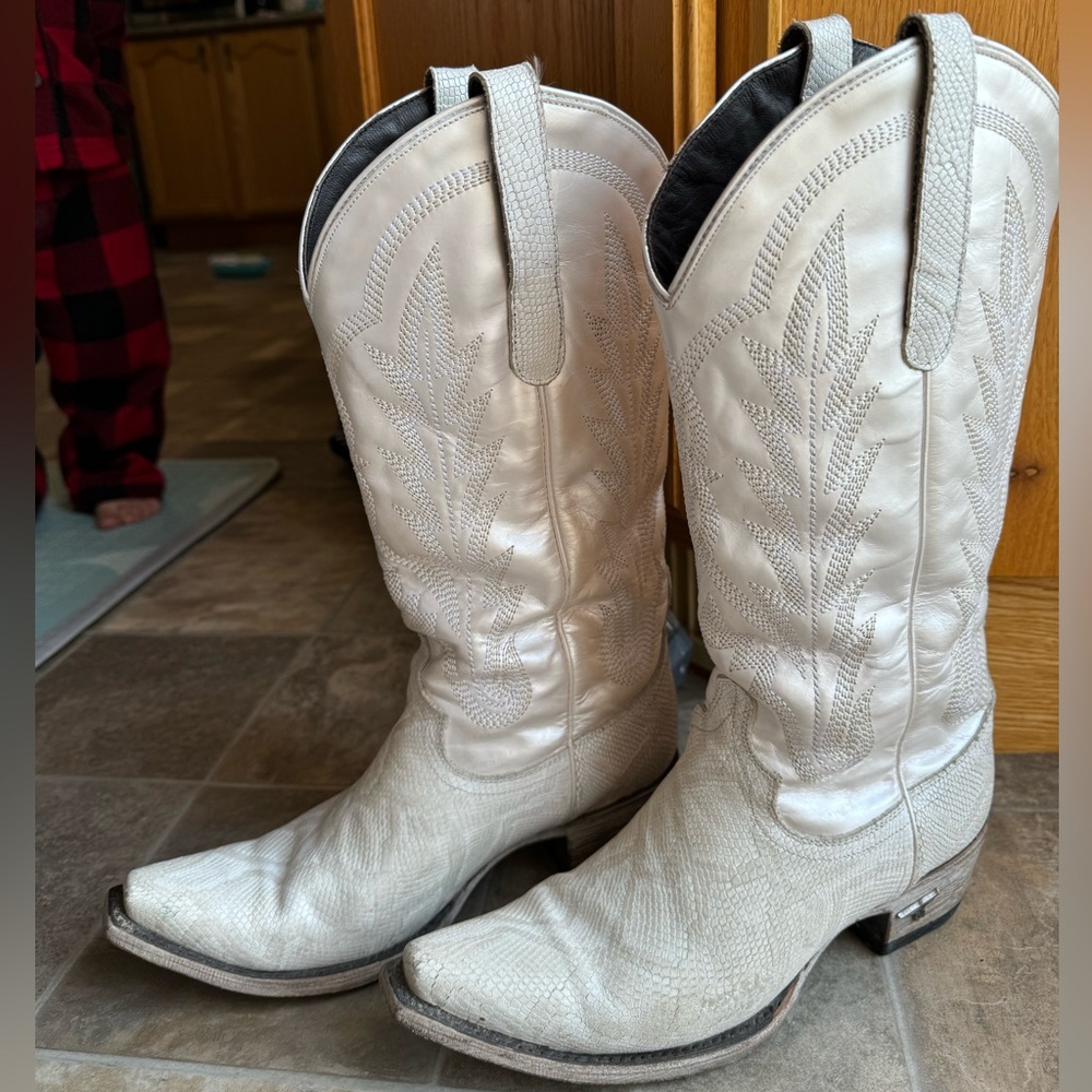 White Lane Cowboy Boots